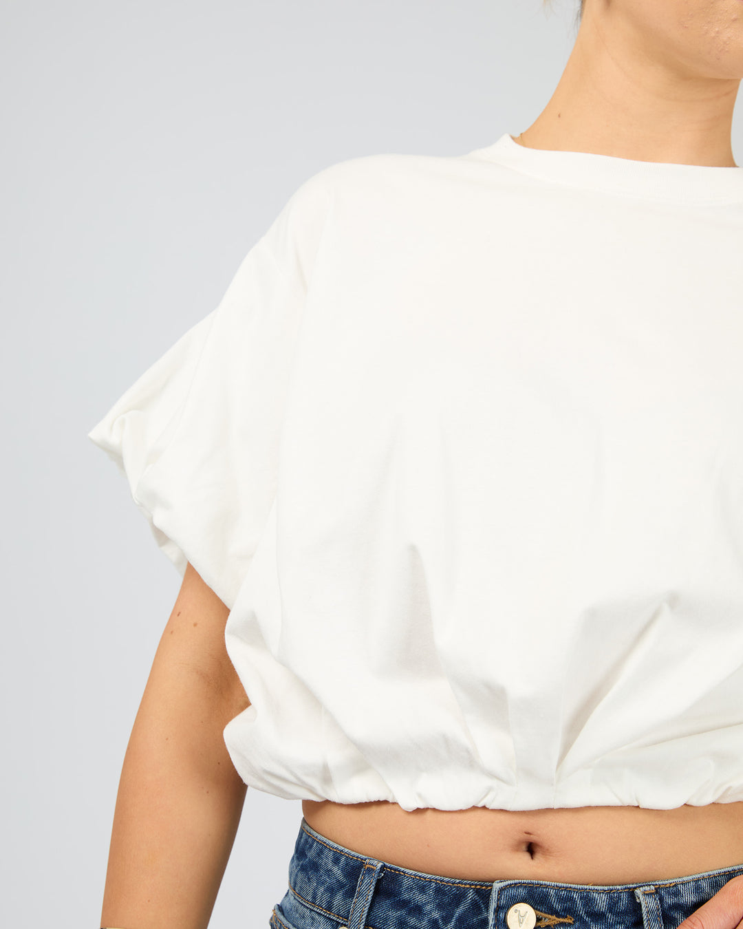 Aae Icon Bubble Tee Vintage White