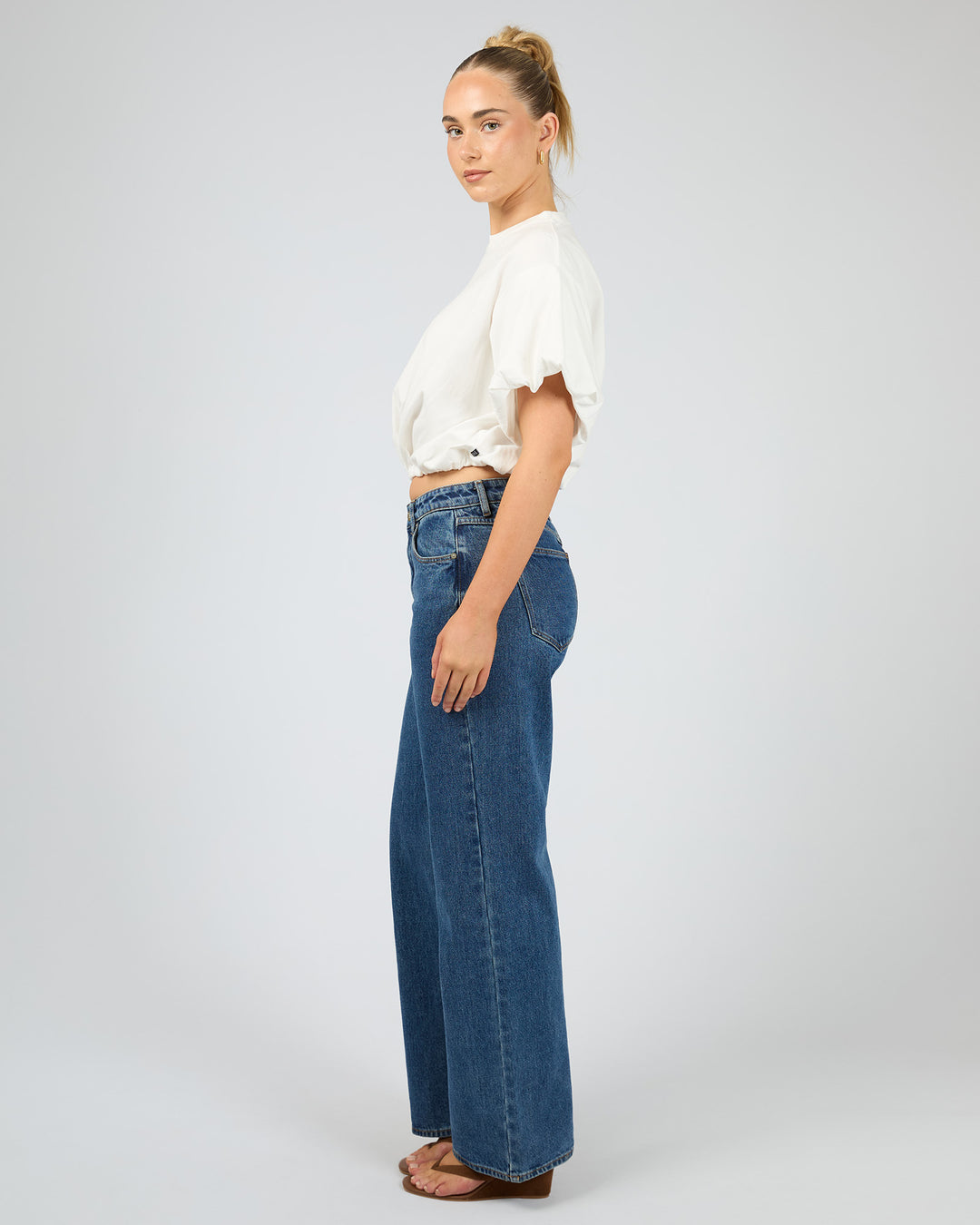 Aae Icon Bubble Tee Vintage White