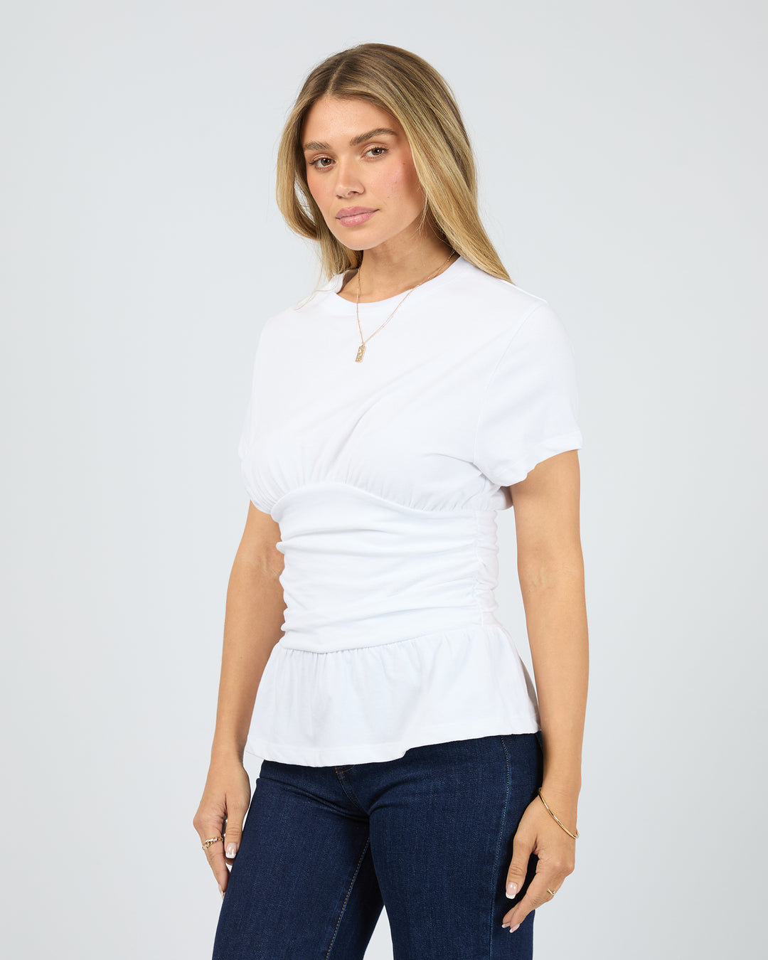 Aae Tyler Tee White