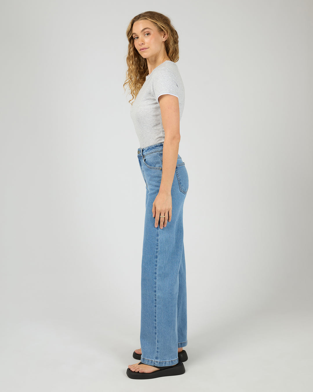 Aae Layers Tee Grey Marle