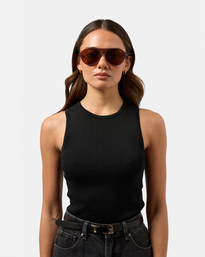 Ines Sunglasses  Cry Mocha/Brown