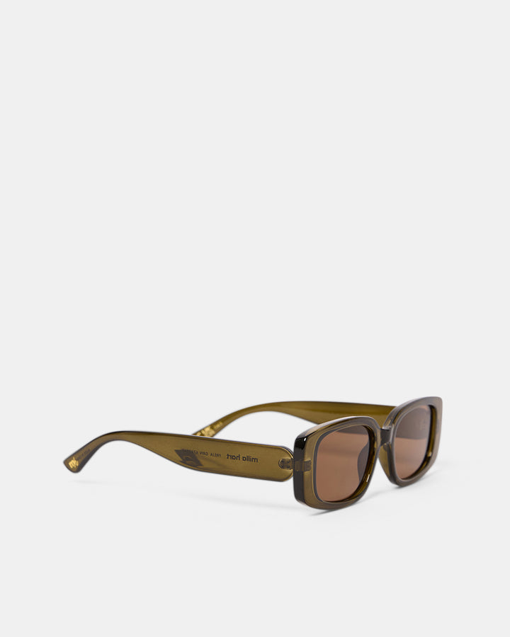 Freja Sunglasses Cry Green/Brown
