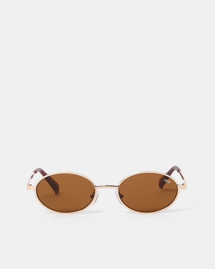Asta Sunglasses Mocha Gold/Smoke-Brown