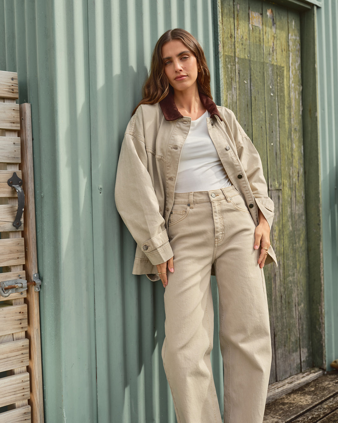 Tommy Jacket Beige