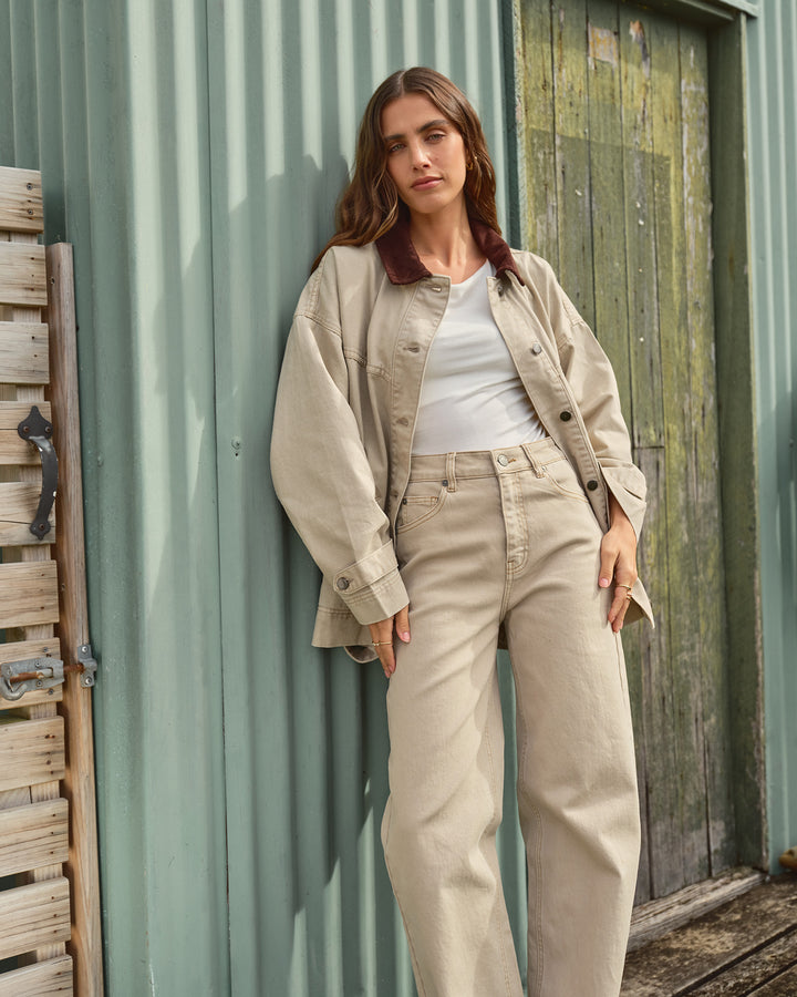 Tommy Jacket Beige