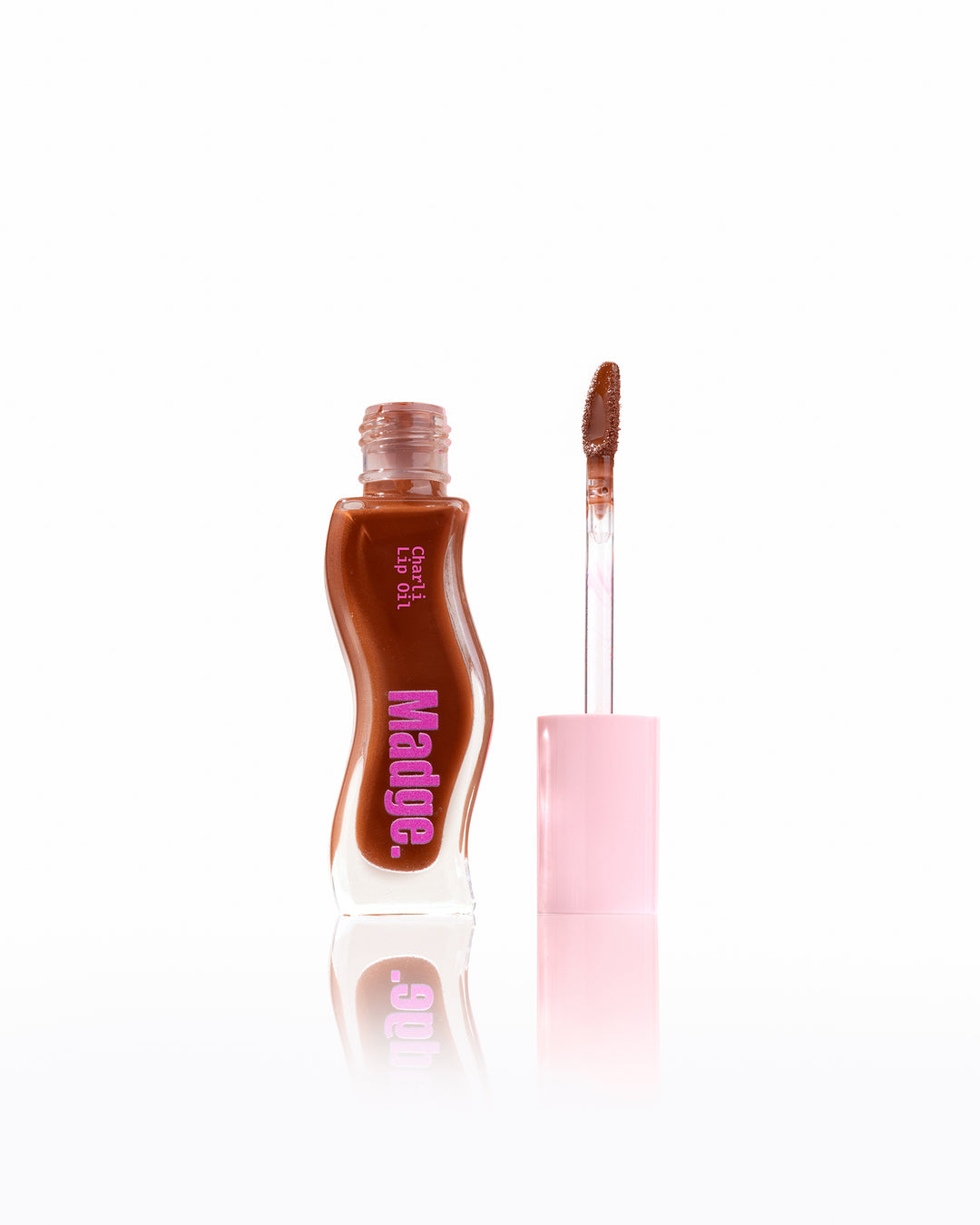 Tinted Lip Oil Charli Caramel Brown