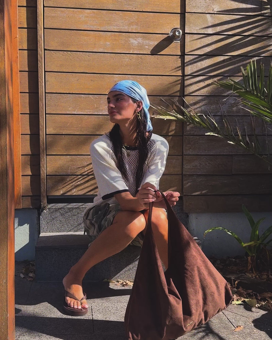 Lenni Hobo Bag Brown