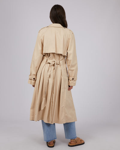 Emerson Trench Coat Tan
