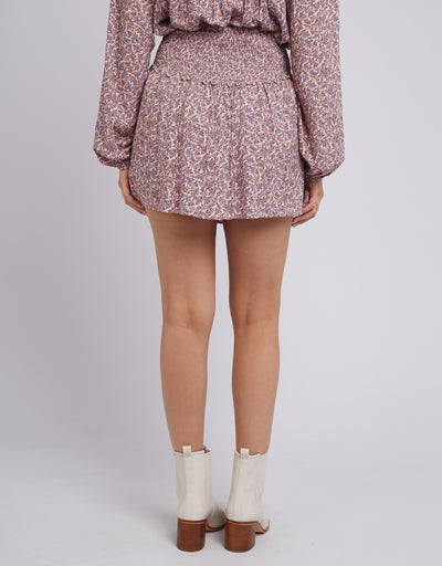 Kenzie Floral Mini Skirt Print