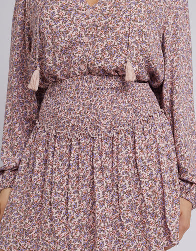 Kenzie Floral Mini Skirt Print