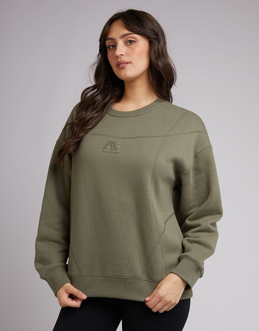 Active Tonal Crew Khaki Buy Online All About Eve Clothing active-tonal-crew-khaki-buy-online-all-about-eve-clothing
