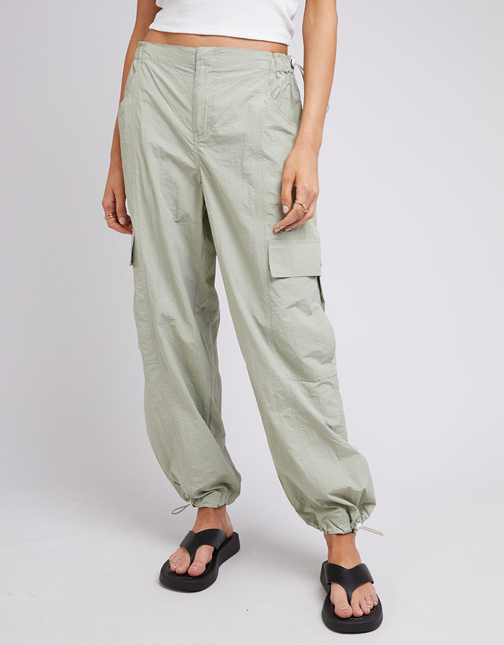 Elliot Parachute Pant Green