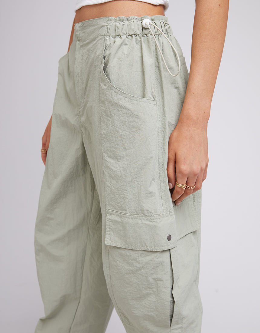 Elliot Parachute Pant Green
