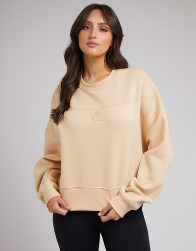 Active Tonal Sweater Oatmeal