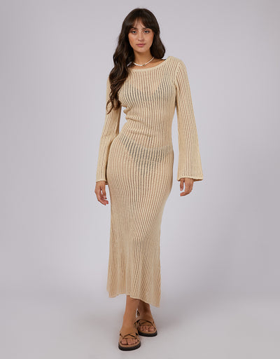 Bianca Maxi Dress Natural