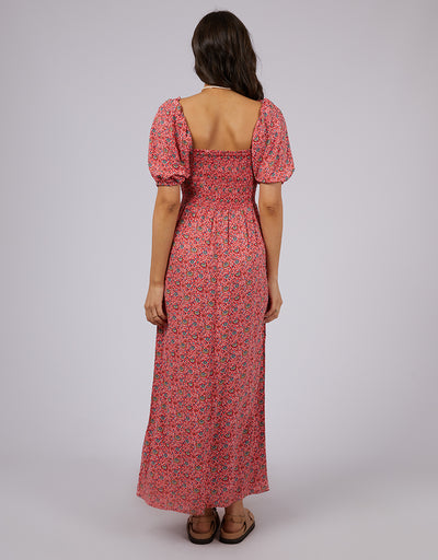 Rosanna Shirred Maxi Dress Print