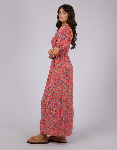 Rosanna Shirred Maxi Dress Print