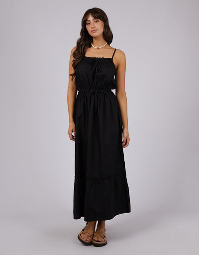 Hampton Maxi Dress Black