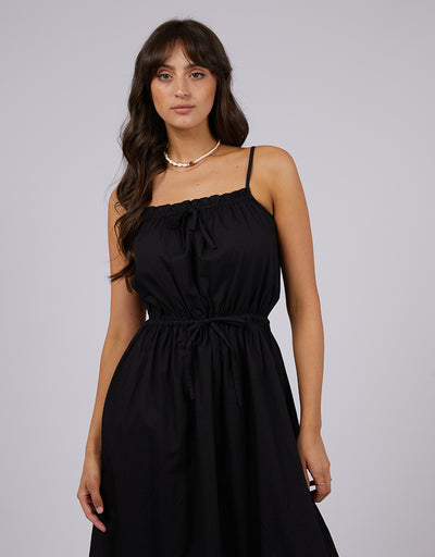 Hampton Maxi Dress Black
