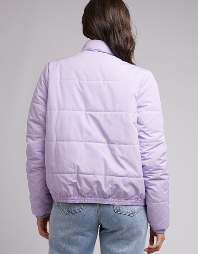 Mila Puffer Jacket Lilac