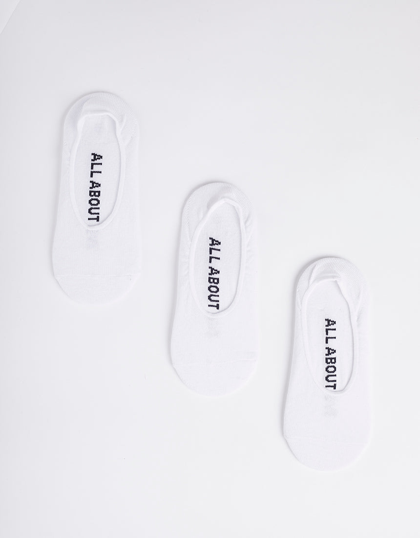 Aae Sockettes 3 Pack White