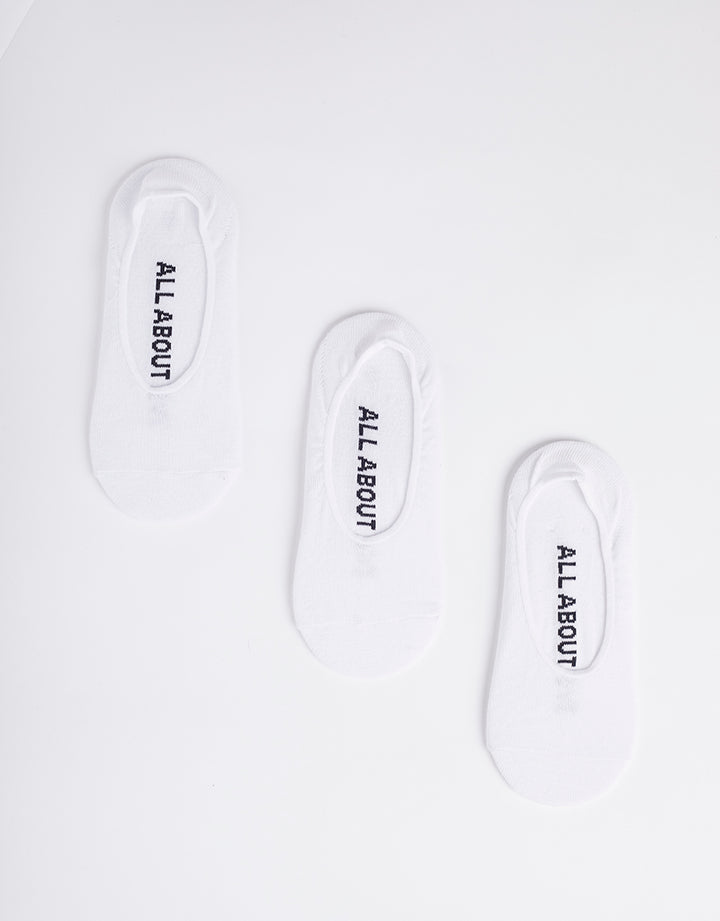 Aae Sockettes 3 Pack White