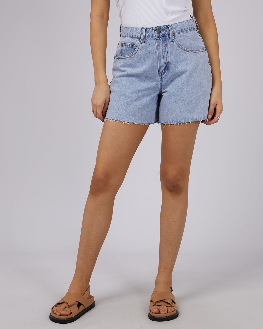 Harley Bermuda Denim Short Bleach