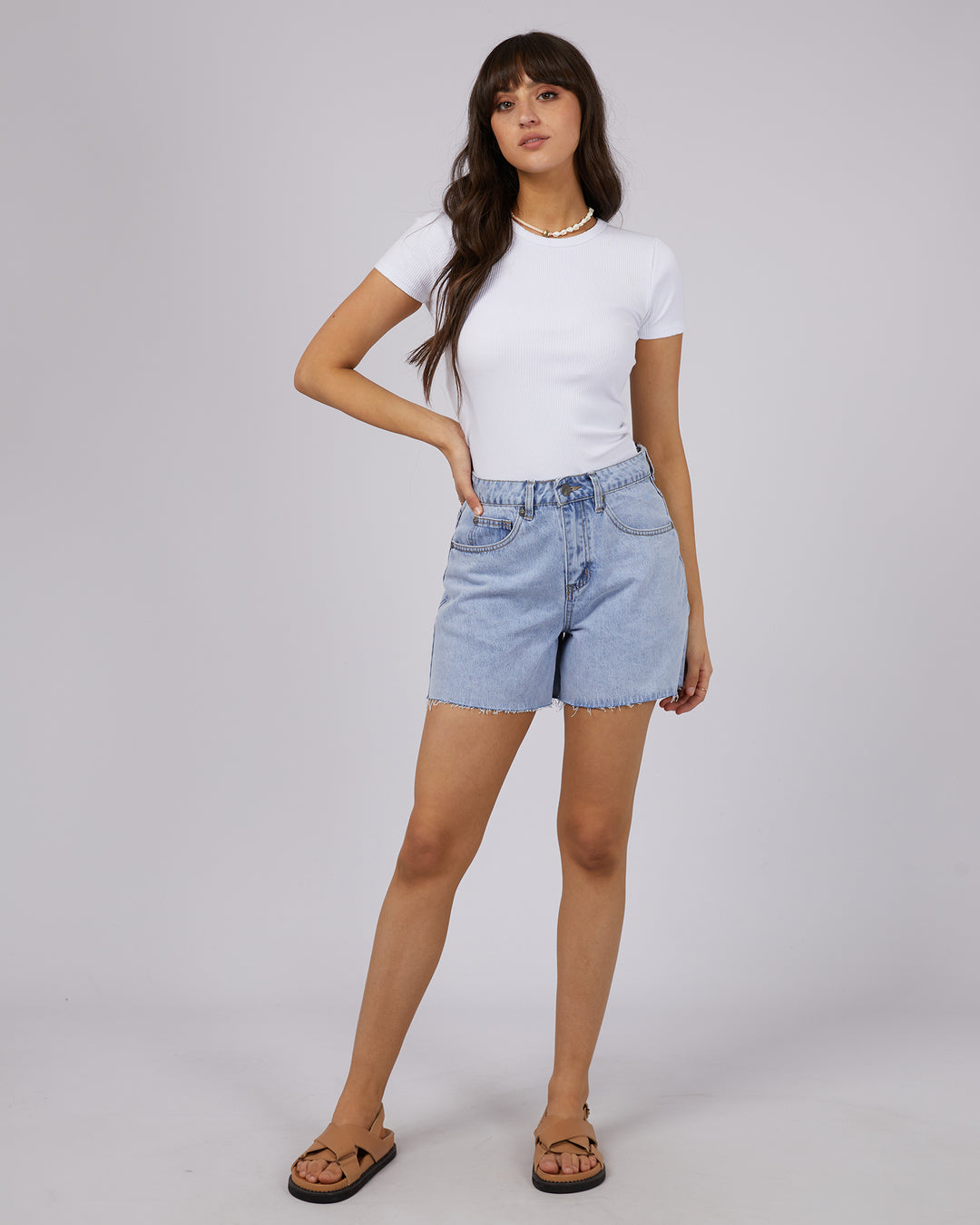 Harley Bermuda Denim Short Bleach
