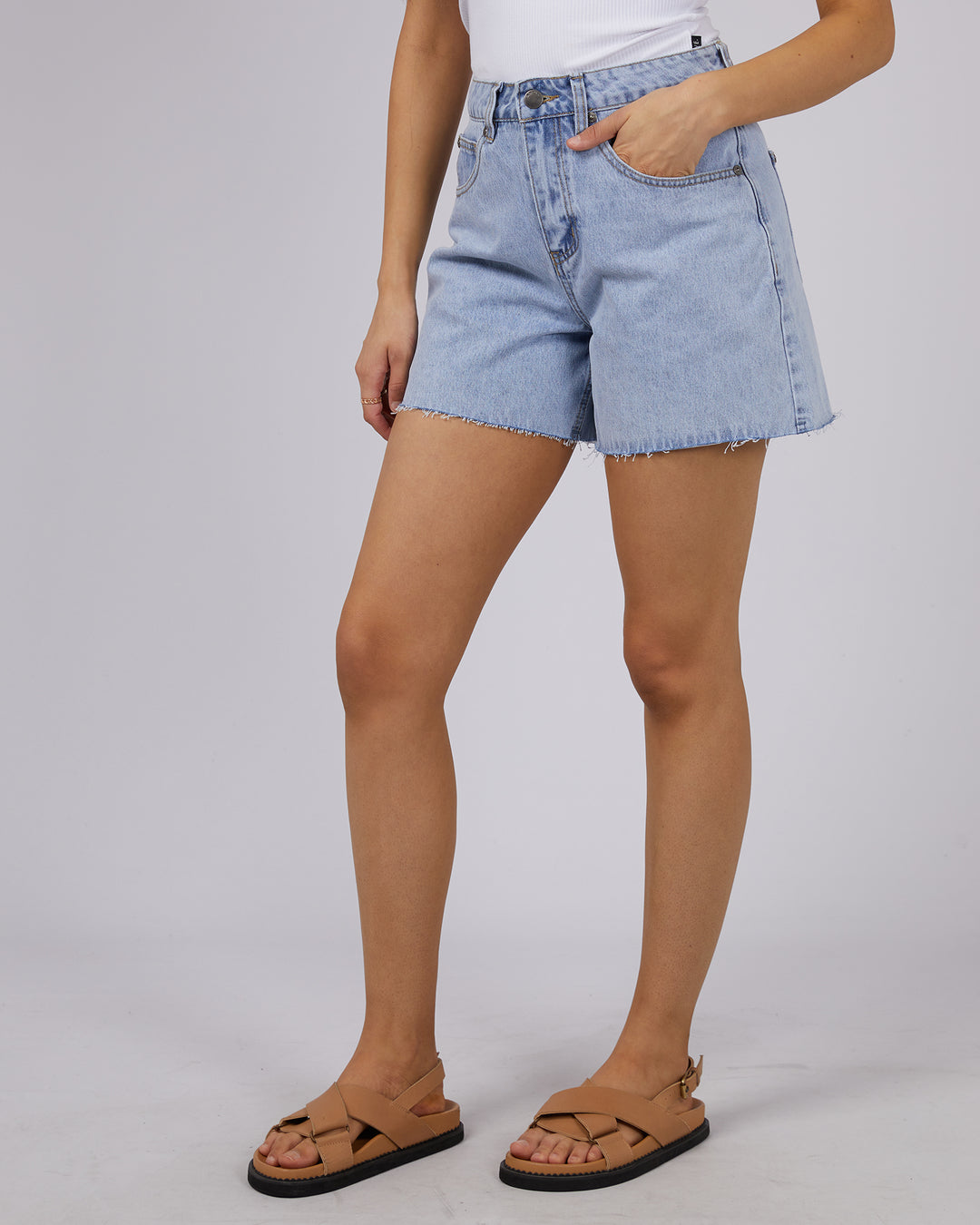 Harley Bermuda Denim Short Bleach